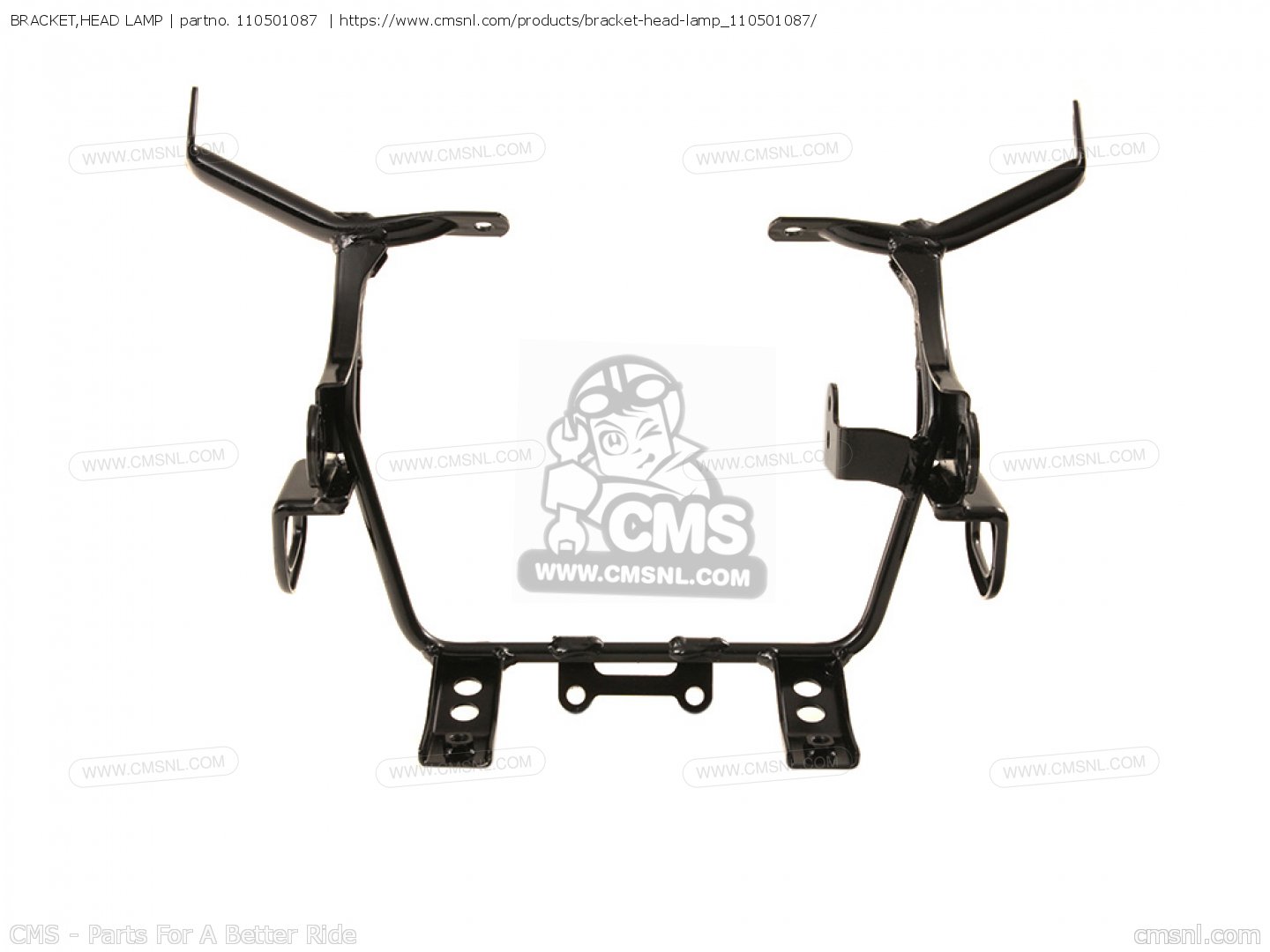 BRACKET,HEAD LAMP for ZR1200-A3P ZRX1200R 2003 EUROPE,MIDDLE
