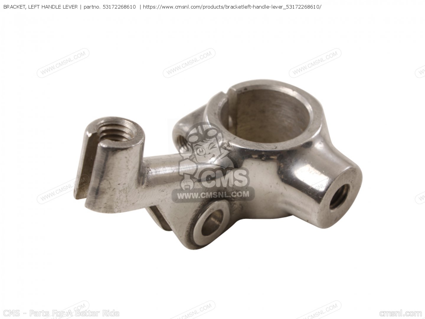 BRACKET, LEFT HANDLE LEVER for CB77 GENERAL EXPORT (142683) order at CMSNL