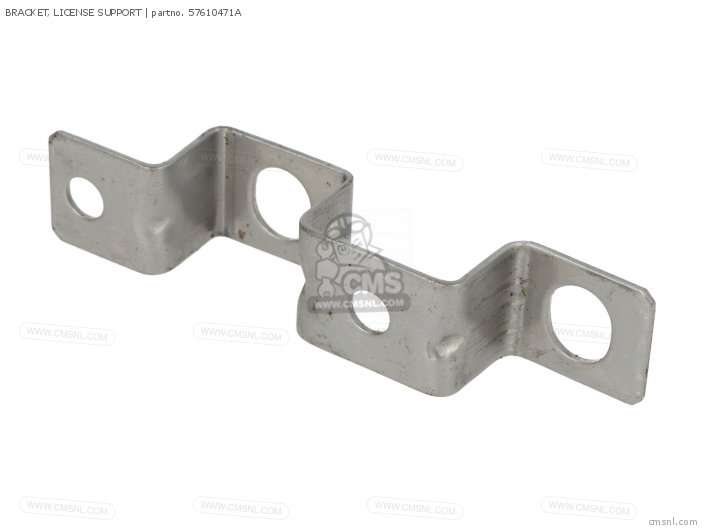 Ducati BRACKET, LICENSE SUPPORT 57610471A