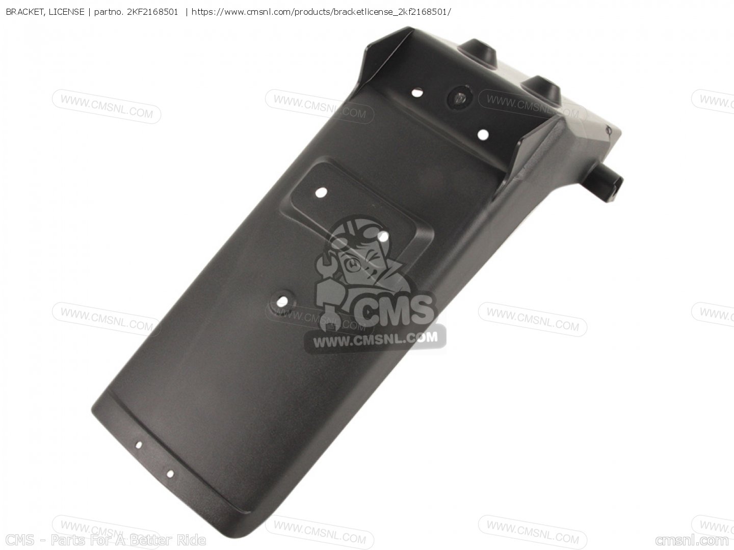 2kf2168501: Bracket, License Yamaha - Buy The 2kf-21685-01-00 At Cmsnl