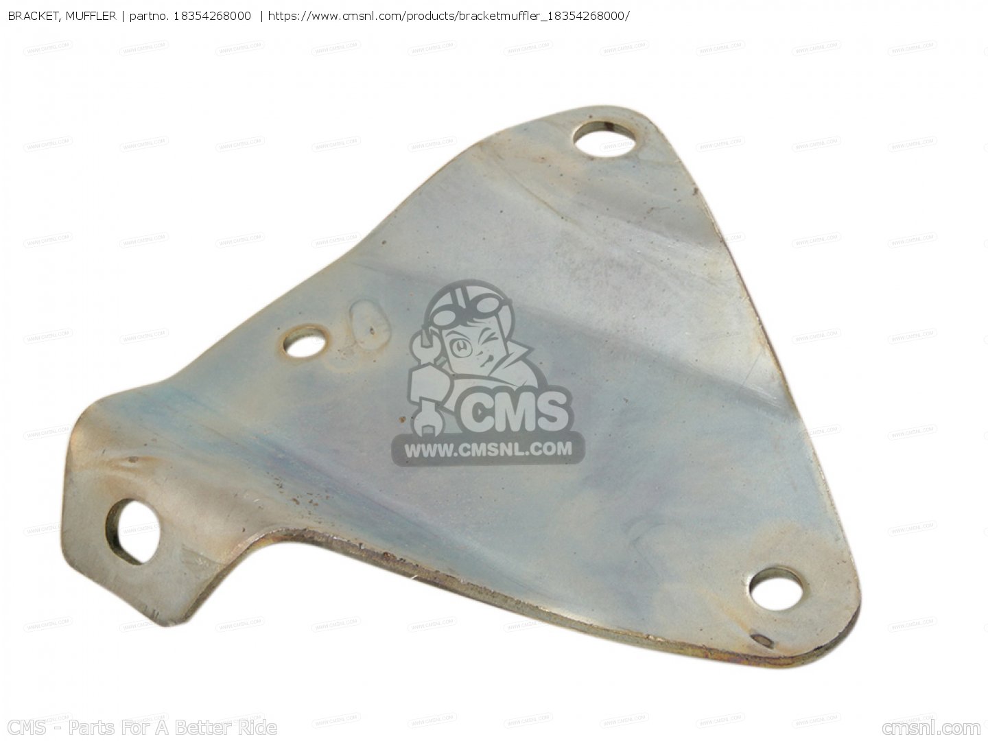 BRACKET, MUFFLER for CB77 GENERAL EXPORT (142683) order at CMSNL