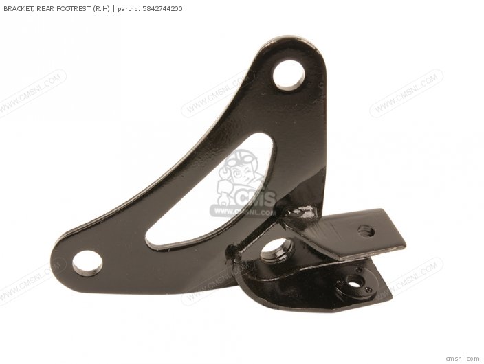 BRACKET, REAR FOOTREST (R.H) for XS650 1978 USA order at CMSNL