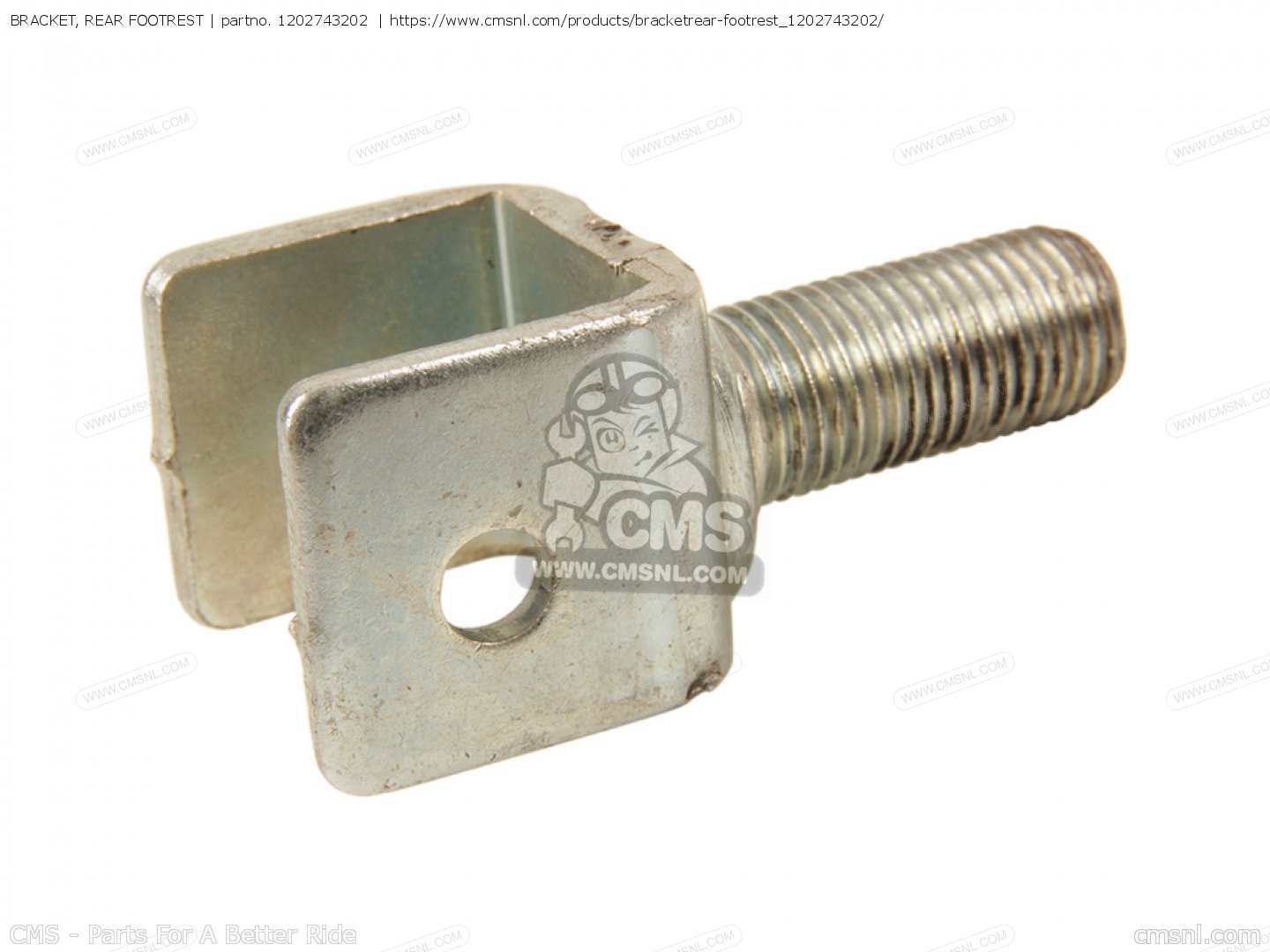 BRACKET, REAR FOOTREST for XT500 1978 1U6 EUROPE 1U628198E5 order at