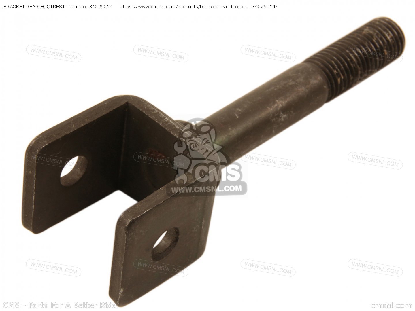 BRACKET,REAR FOOTREST for KZ1000D1 Z1R 1978 CANADA order at CMSNL