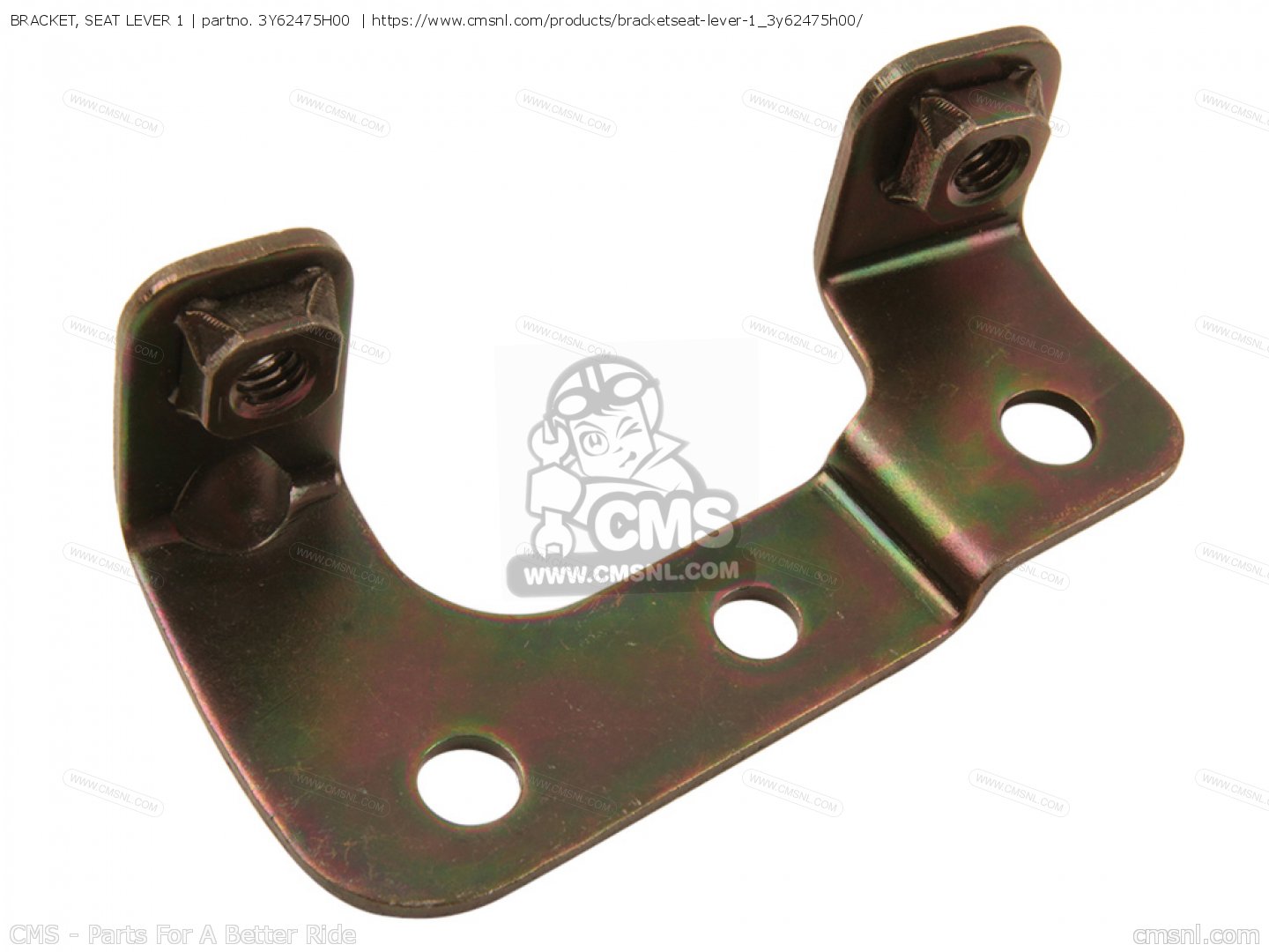 3Y62475H00 Bracket, Seat Lever 1 Yamaha buy the 3Y62475H00 at CMSNL