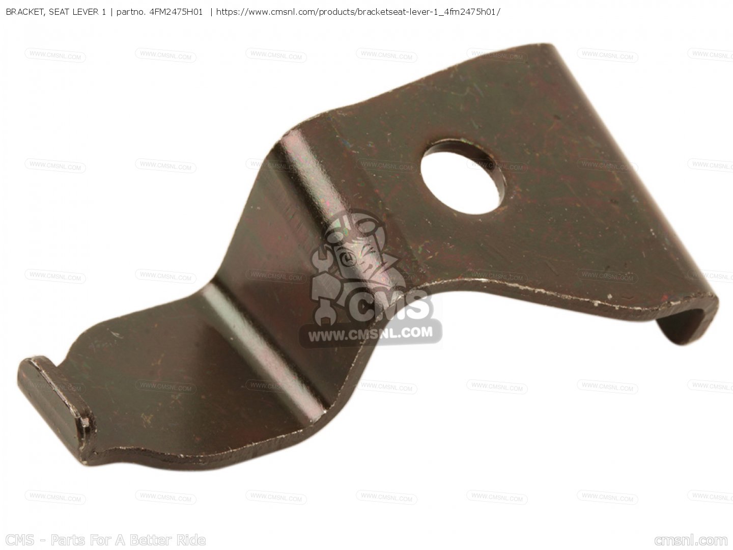 BRACKET, SEAT LEVER 1 for YZF750R 1996 (T) USA order at CMSNL