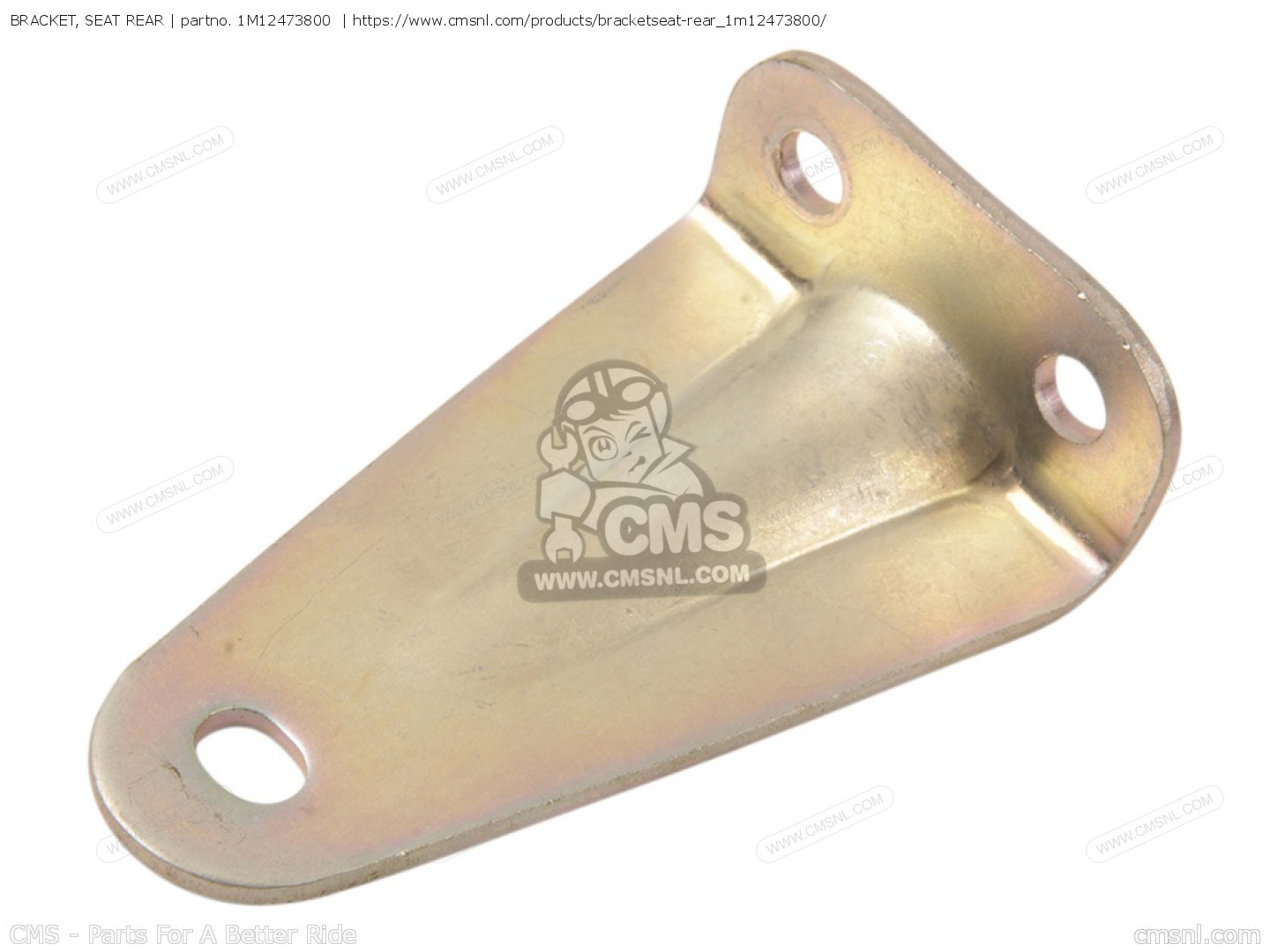 1M12473800 Bracket, Seat Rear Yamaha buy the 1M12473800 at CMSNL