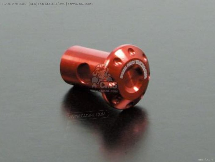 Takegawa BRAKE ARM JOINT (RED) FOR MONKEY/DAX 06080058