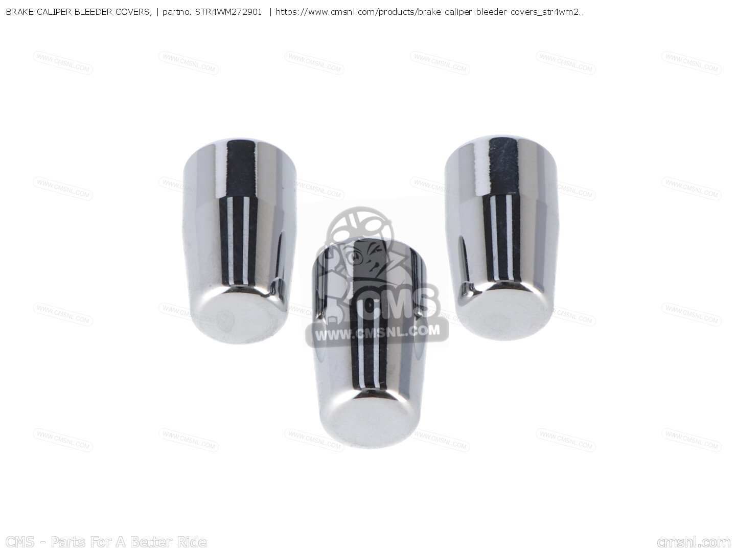 STR4WM272901 Brake Caliper Bleeder Covers, Yamaha buy the STR4WM27