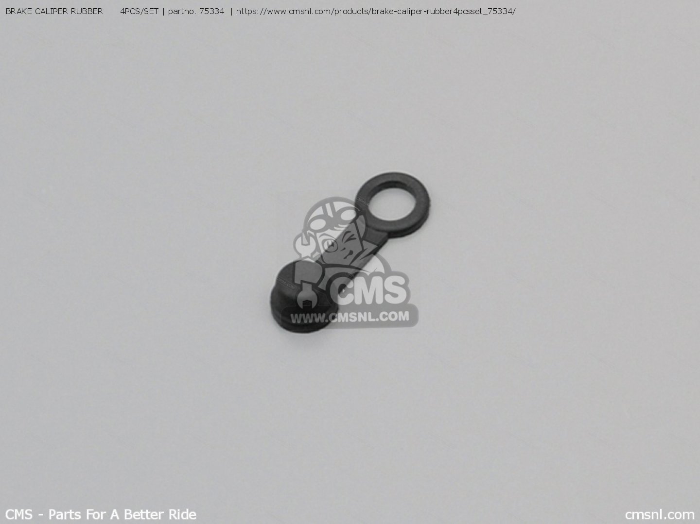 75334 Brake Caliper Rubber 4pcs/set Daytona buy the 75334 at CMSNL