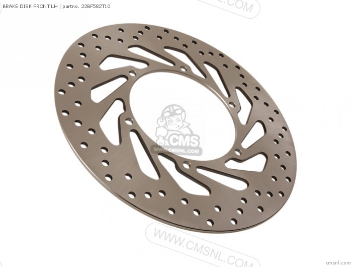 Yamaha BRAKE DISK FRONT LH 22BF582T10 Yamaha BRAKE DISK FRONT LH 22BF582T10