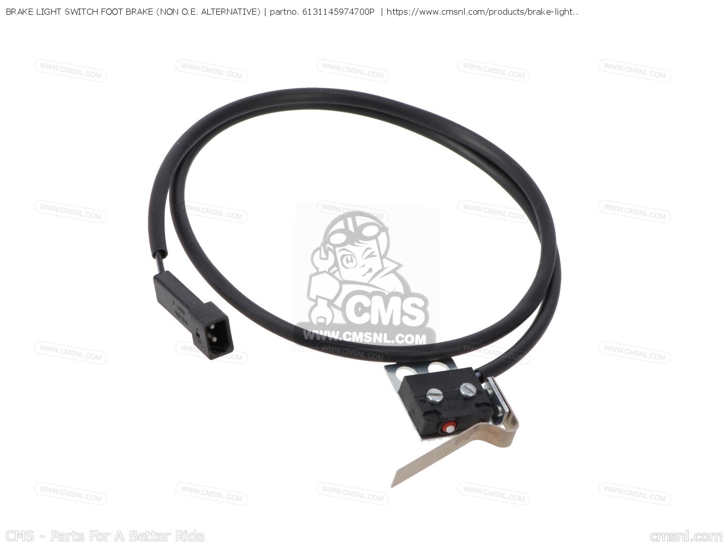 6131145974700P Brake Light Switch Foot Brake (non O.e. Alternative