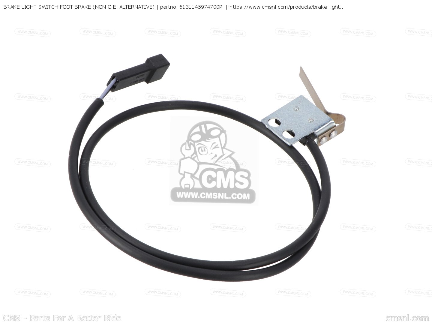 6131145974700P Brake Light Switch Foot Brake (non O.e. Alternative