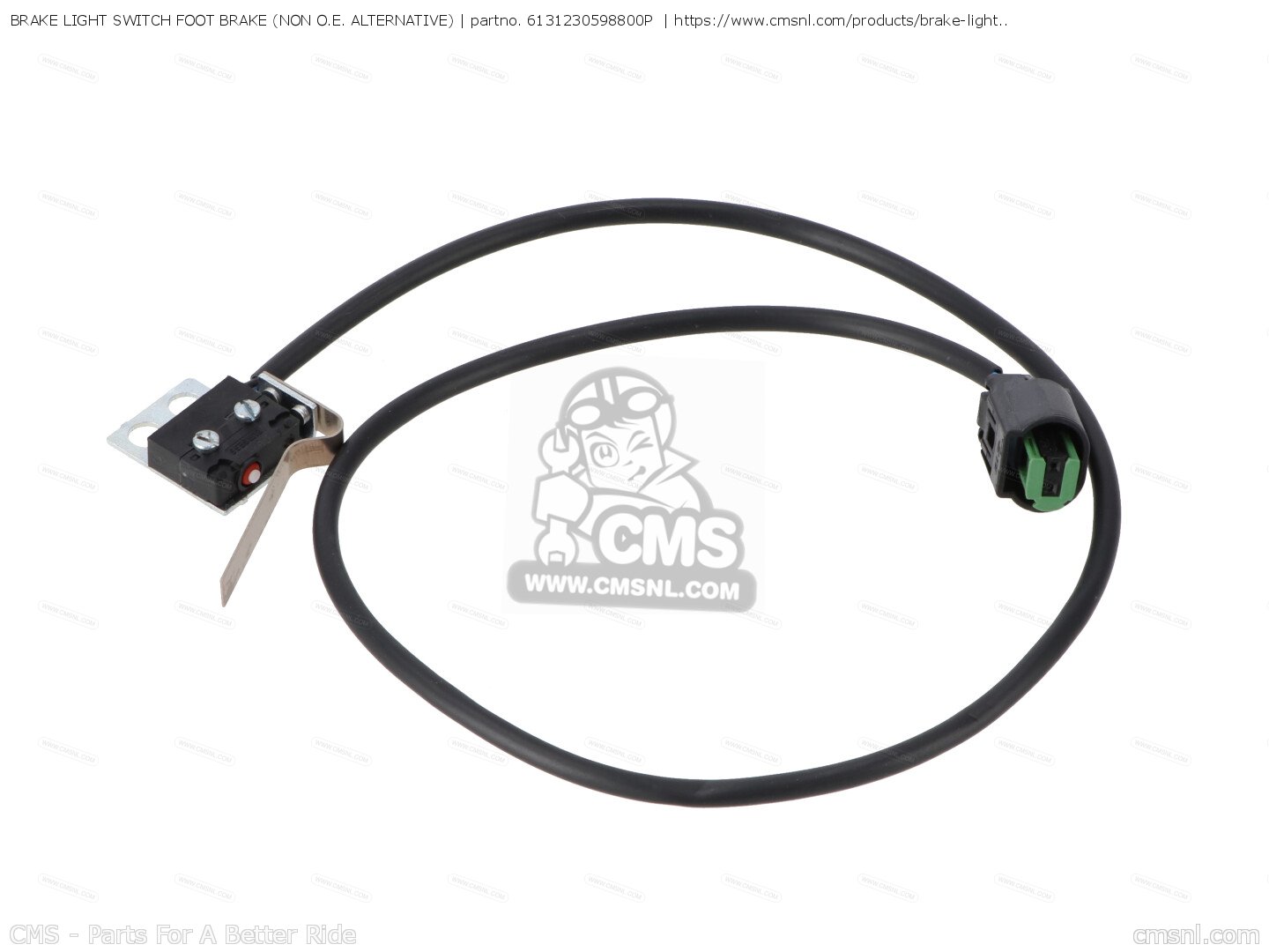 6131230598800P Brake Light Switch Foot Brake (non O.e. Alternative