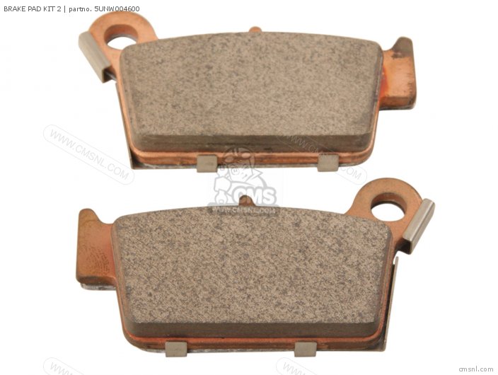 5UNW004600 Brake Pad Kit 2 (nas) Yamaha buy the 5UNW00460000 at CMSNL