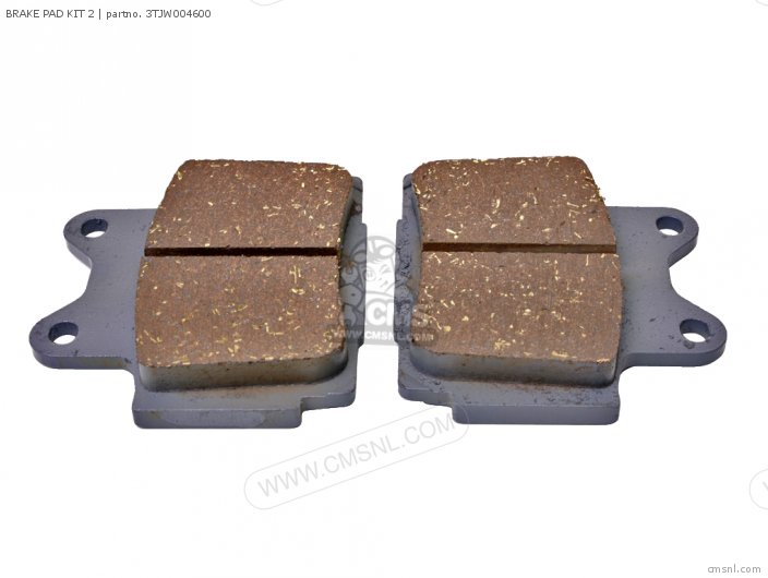3TJW004600 Brake Pad Kit 2 Yamaha buy the 3TJW004600 at CMSNL
