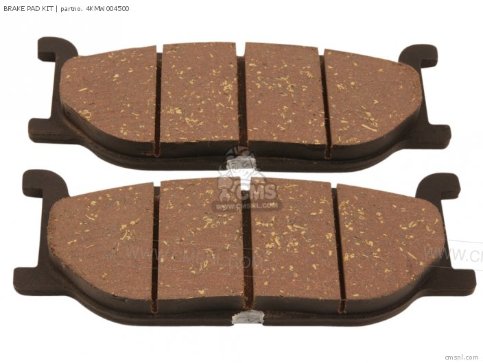 4KMW004500 Brake Pad Kit (nas) Yamaha buy the 4KMW00450000 at CMSNL