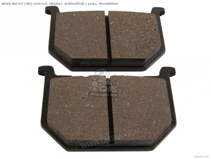 Brake Pad Kit (sbs) (organic) Nas) (nas) (non O.e. Alternative) photo