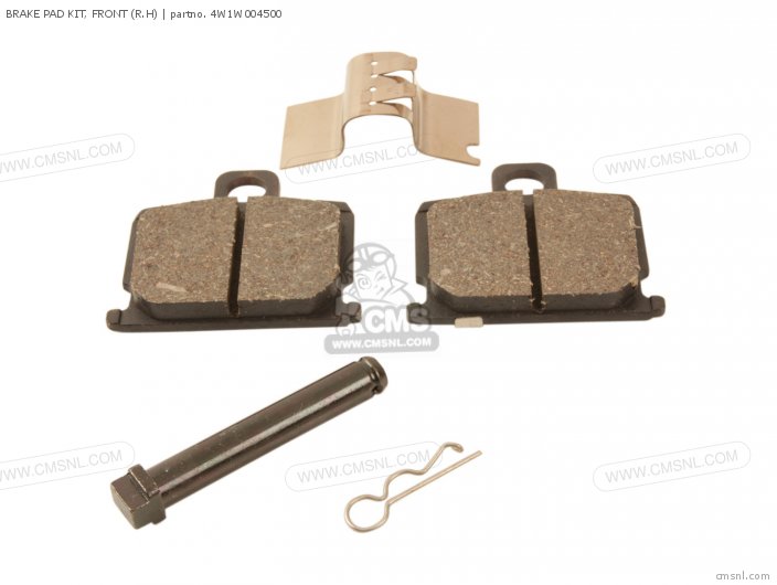 Yamaha BRAKE PAD KIT, FRONT (R.H) (MCA) 4W1W004500 Yamaha BRAKE PAD KIT, FRONT (R.H) (MCA) 4W1W004500