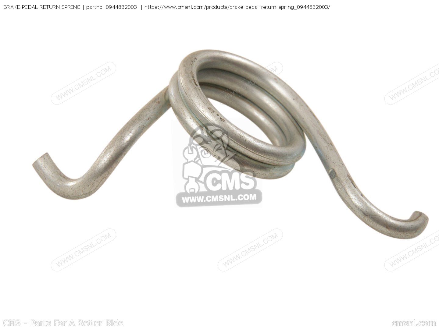 BRAKE PEDAL RETURN SPRING for K10 K11 K15 1968 USA (E03) - order at CMSNL