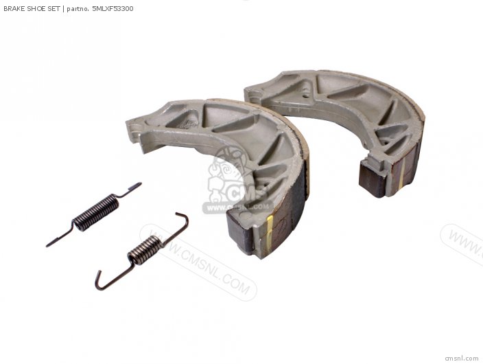 Yamaha BRAKE SHOE SET (NAS) 5MLXF53300 Yamaha BRAKE SHOE SET (NAS) 5MLXF53300