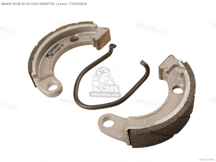 Kitaco BRAKE SHOE SH-2N NON ASBESTOS 7701032020