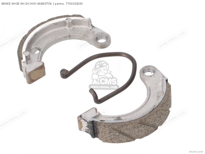 Kitaco BRAKE SHOE SH-2N NON ASBESTOS 7701032030