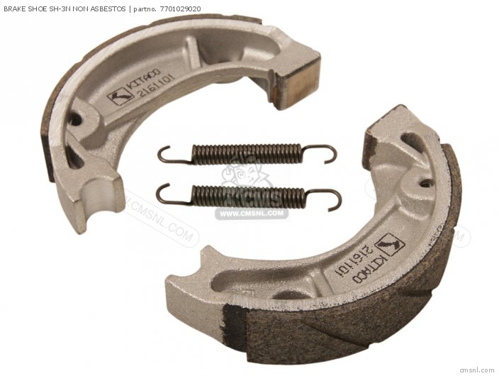 Kitaco BRAKE SHOE SH-3N NON ASBESTOS 7701029020