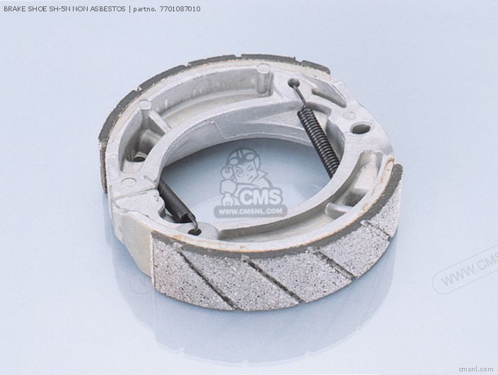 Kitaco BRAKE SHOE SH-5N NON ASBESTOS 7701087010