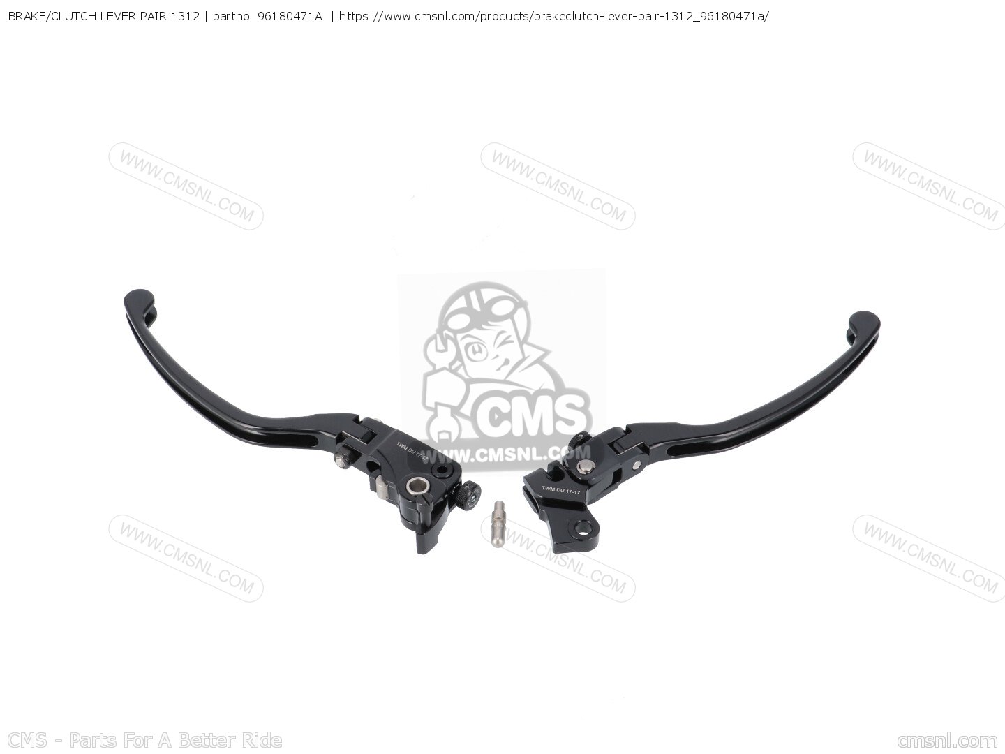 96180471A Brake/clutch Lever Pair 1312 Ducati buy the 96180471A at CMSNL