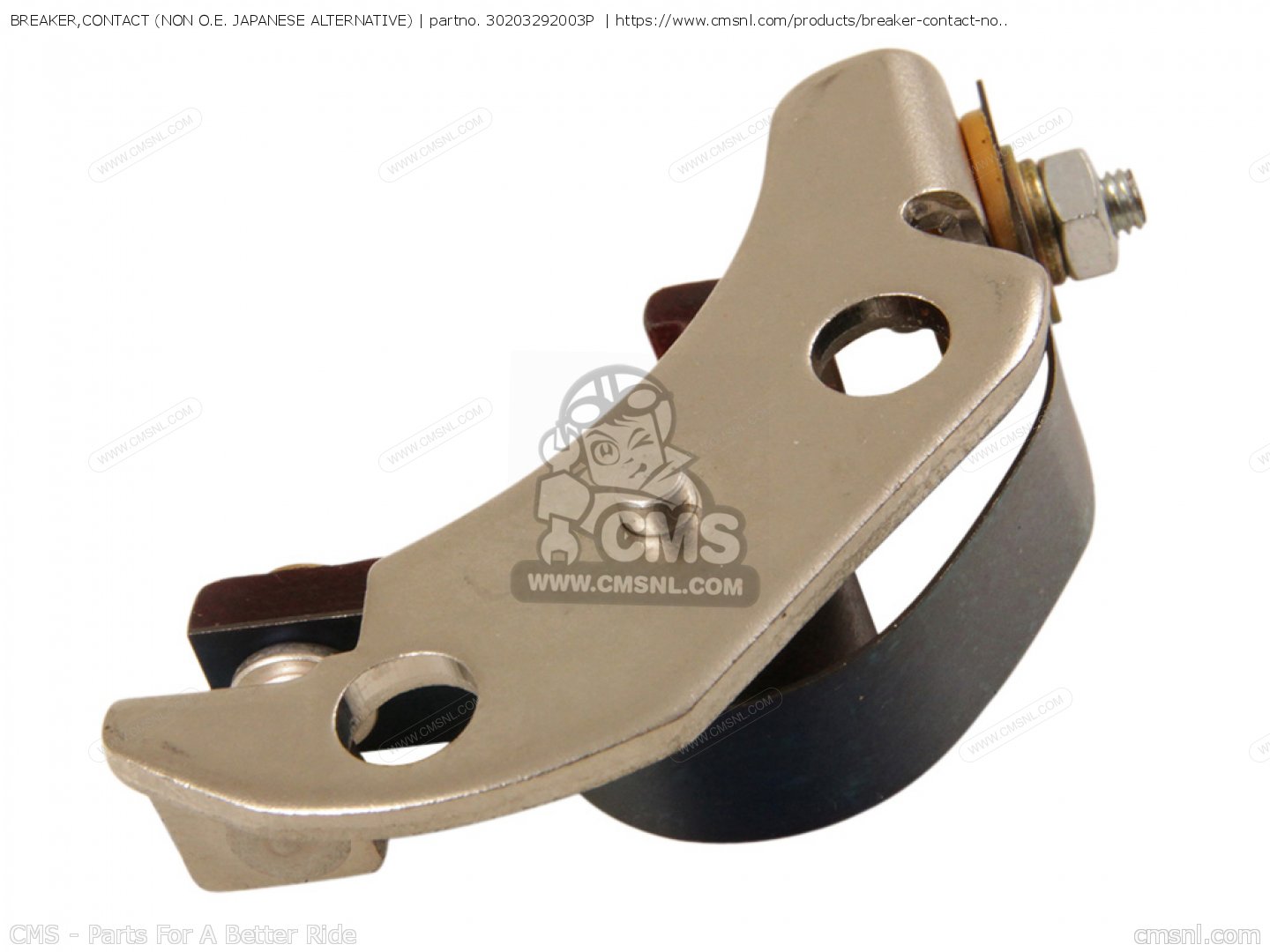 30203292003P: BREAKER,CONTACT Honda - buy the 30203-292-003P at CMSNL