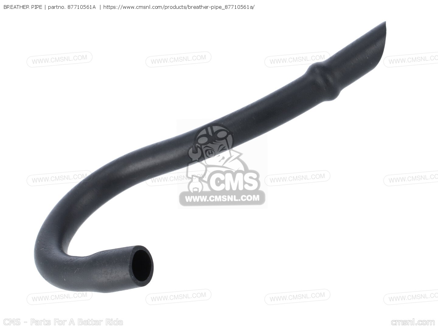 BREATHER PIPE for M750 2001 EU (MONSTER 750) 91510981B order at CMSNL
