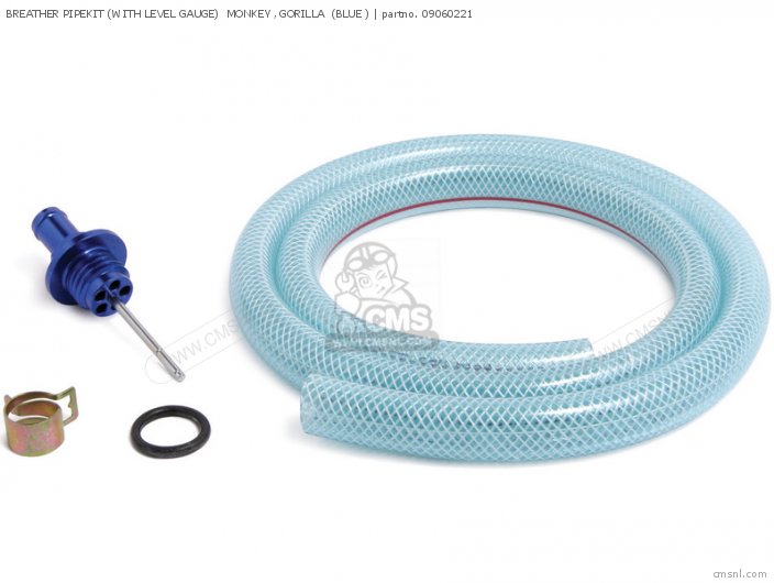 Takegawa BREATHER PIPEKIT (WITH LEVEL GAUGE)  MONKEY ,GORILLA  (BLUE ) 09060221