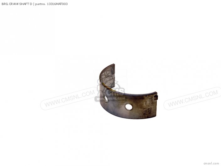 Honda BRG,CRANKSHAFT D 13316MAT003 Honda BRG,CRANKSHAFT D 13316MAT003