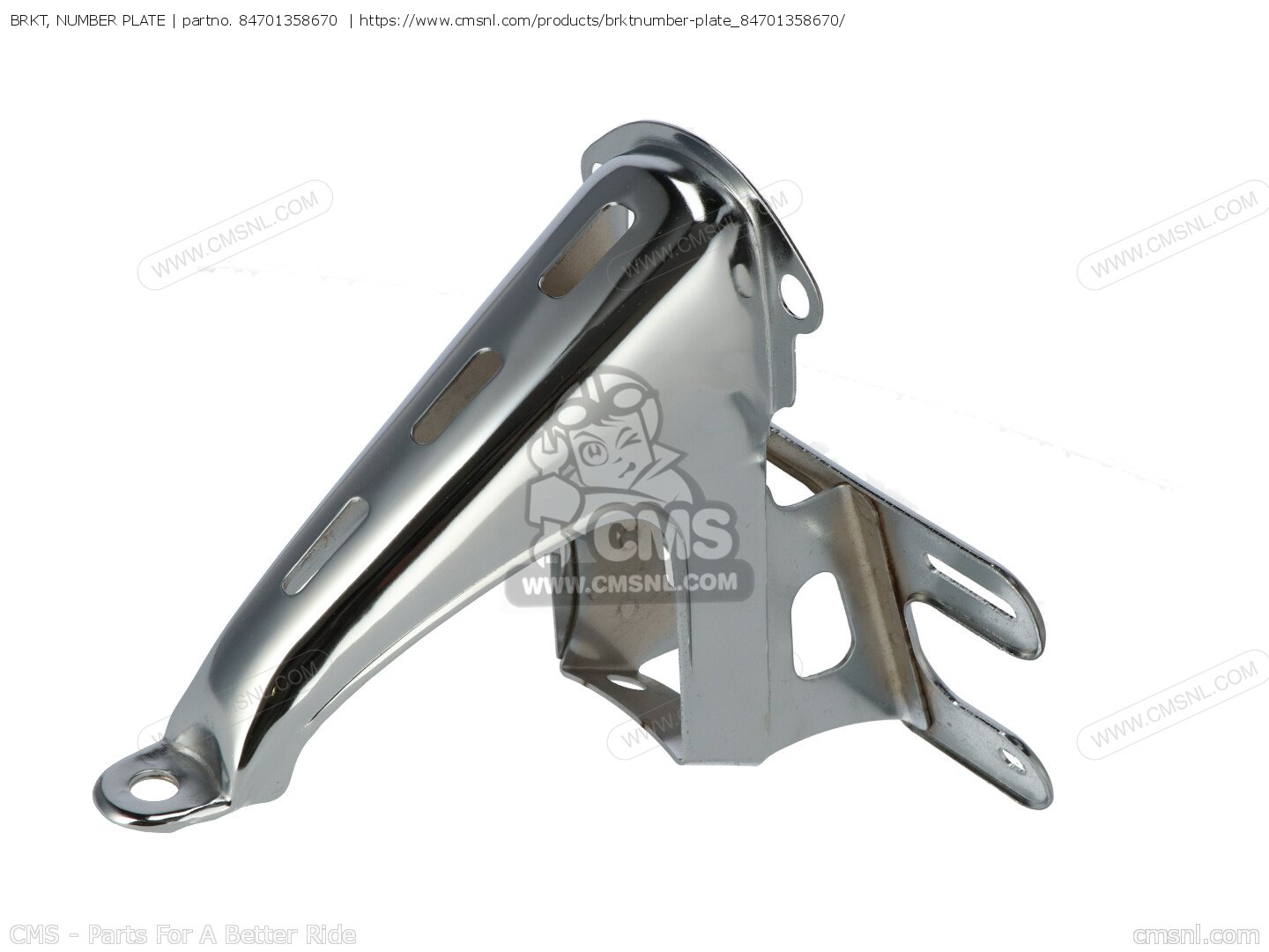 BRKT, NUMBER PLATE for MT250 ELSINORE 1975 K1 USA order at CMSNL