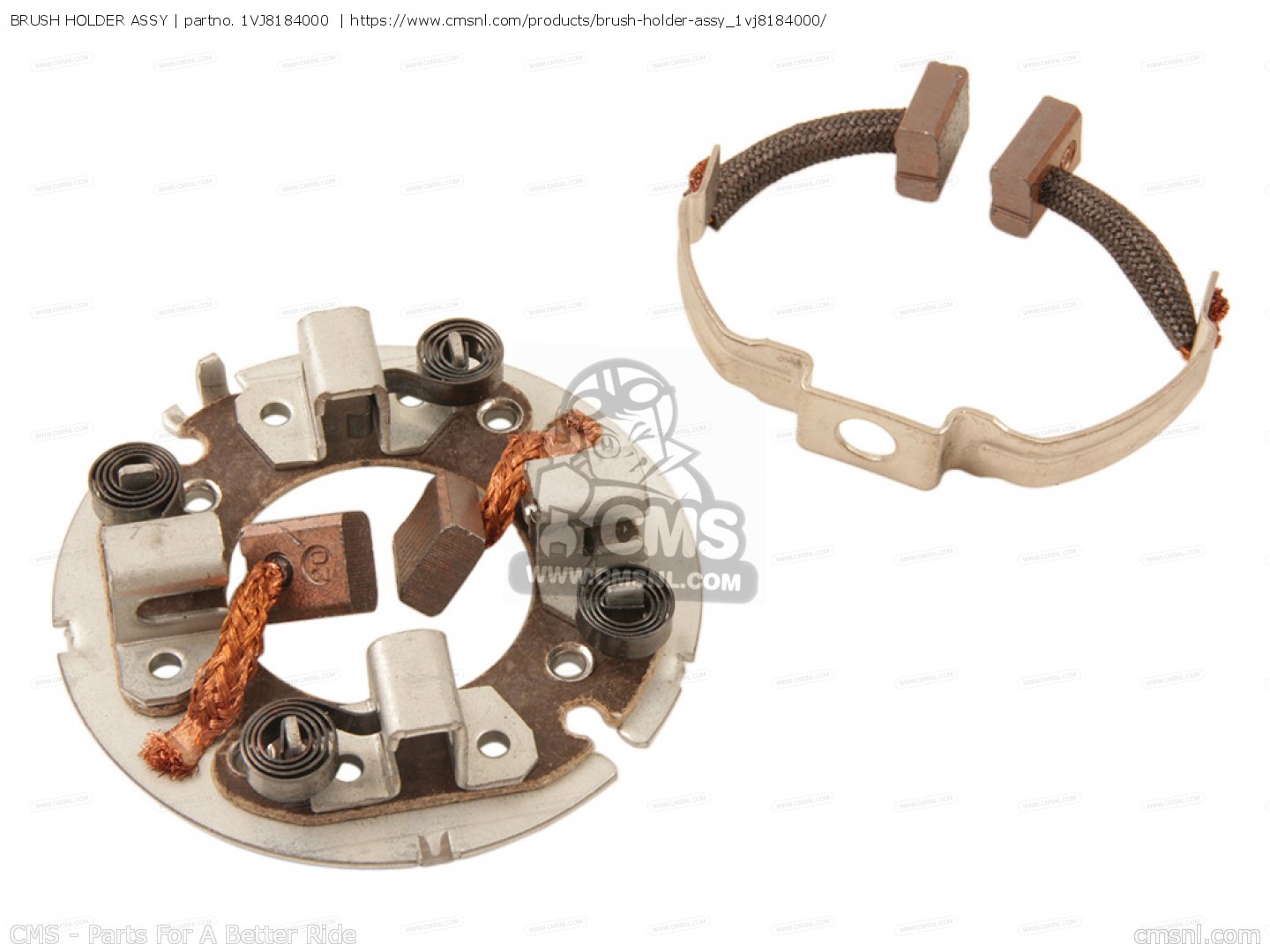 BRUSH HOLDER ASSY for XV535SE 1988 2YL FRANCE 282YL351F1 order at CMSNL