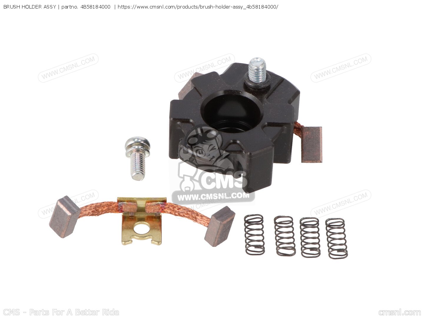 BRUSH HOLDER ASSY for Yamaha - order at CMSNL