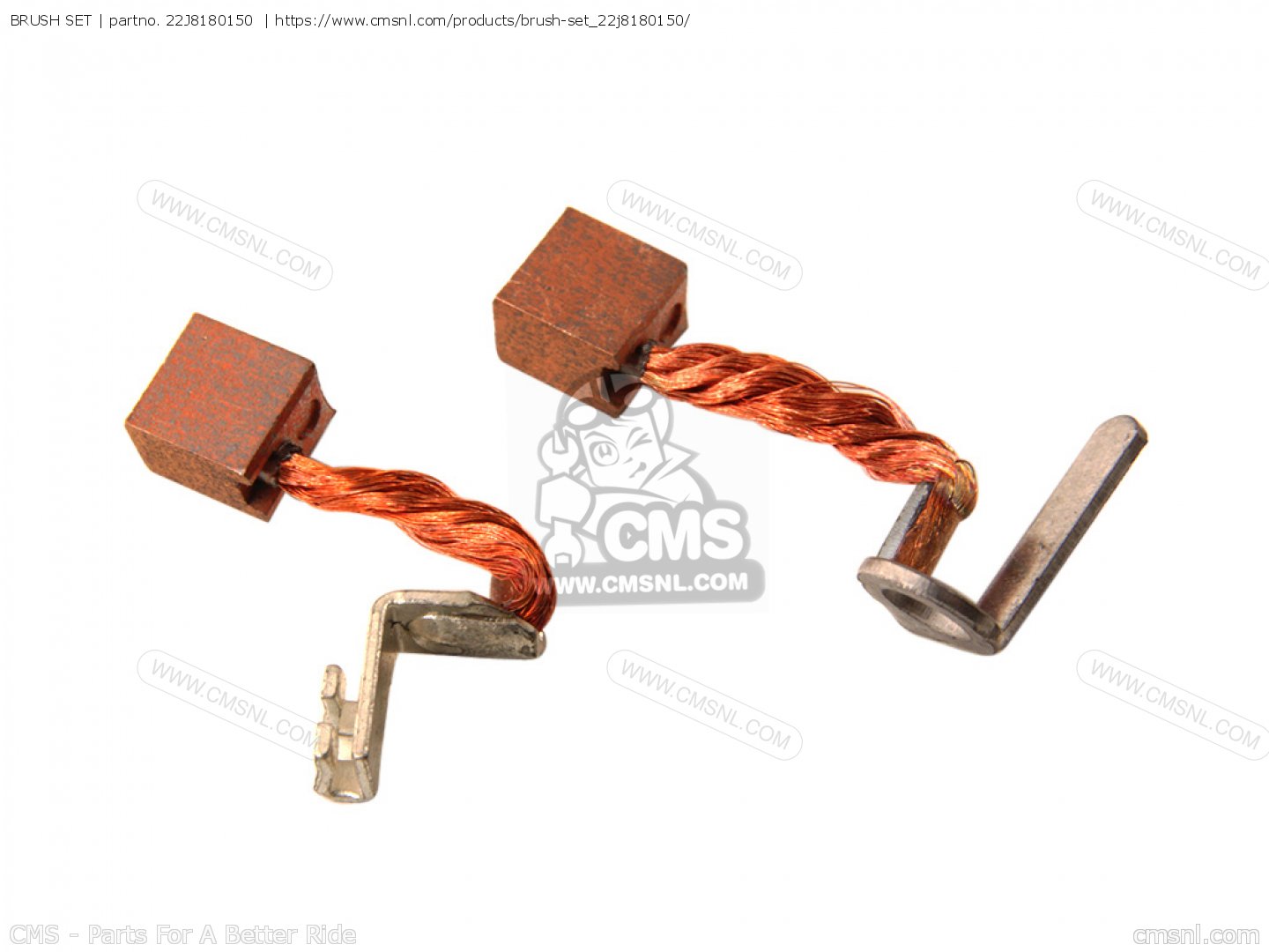 22J8180150 Brush Set Yamaha buy the 22J818015000 at CMSNL