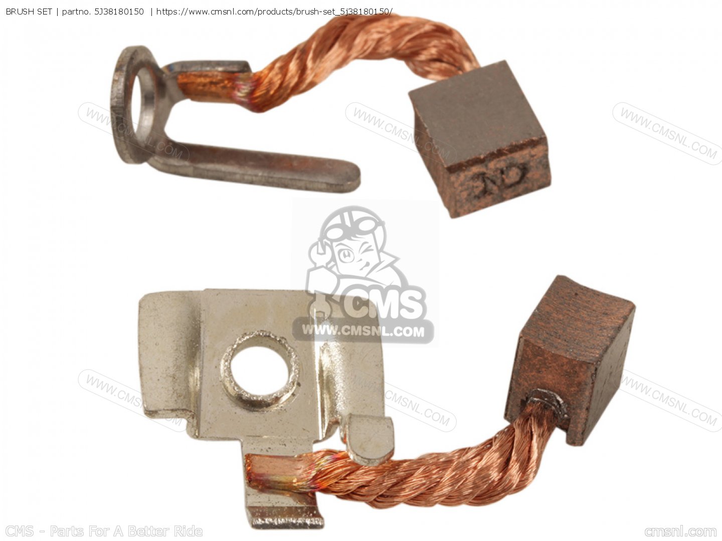 5J38180150 Brush Set Yamaha buy the 5J38180150 at CMSNL