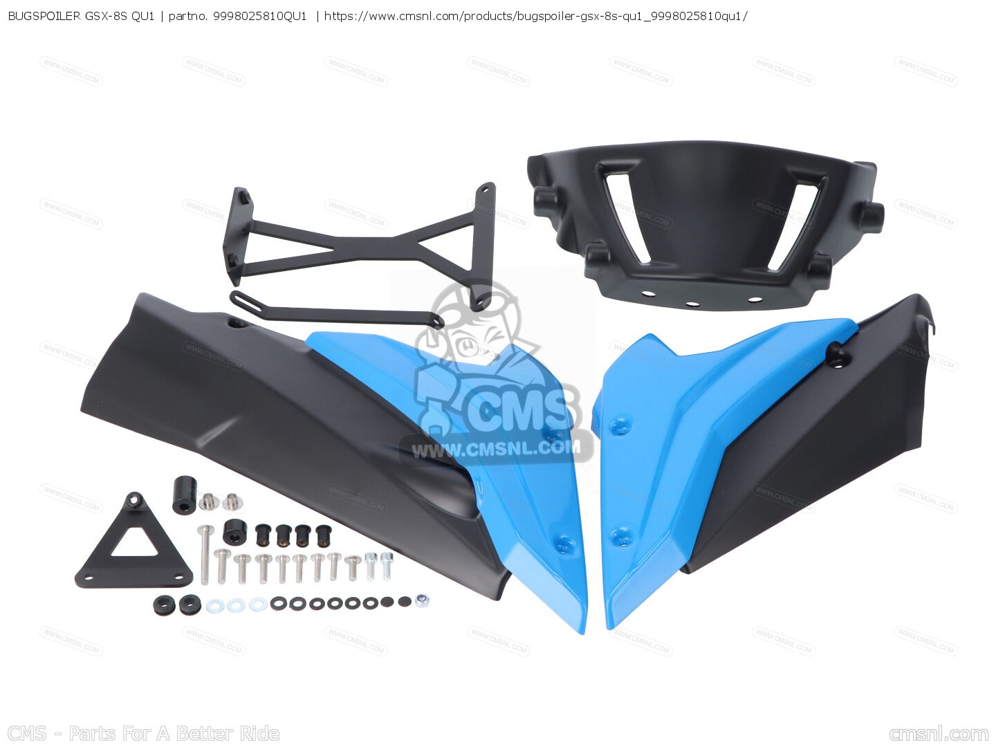 9998025810QU1: BUGSPOILER GSX-8S QU1 Suzuki - buy the 99980