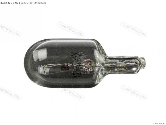 Suzuki BULB,12V,3.4W 0947112028LCP