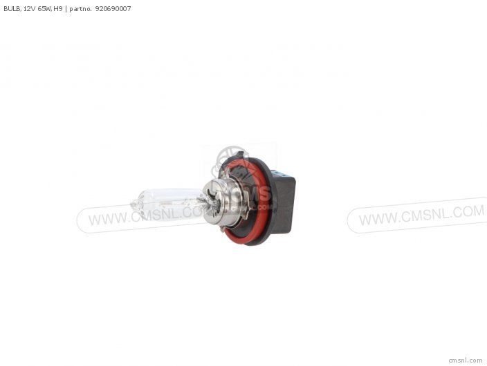 Kawasaki BULB,12V 65W,H9 920690007