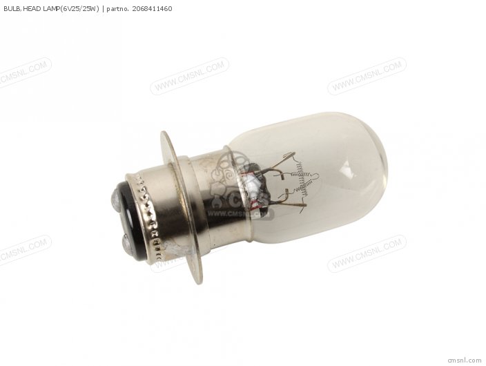 Yamaha BULB,HEAD LAMP(6V25/25W) 2068411460 Yamaha BULB,HEAD LAMP(6V25/25W) 2068411460