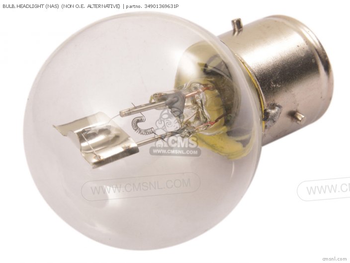 Honda BULB,HEADLIGHT (NAS) (NON O.E. ALTERNATIVE) 34901369631P