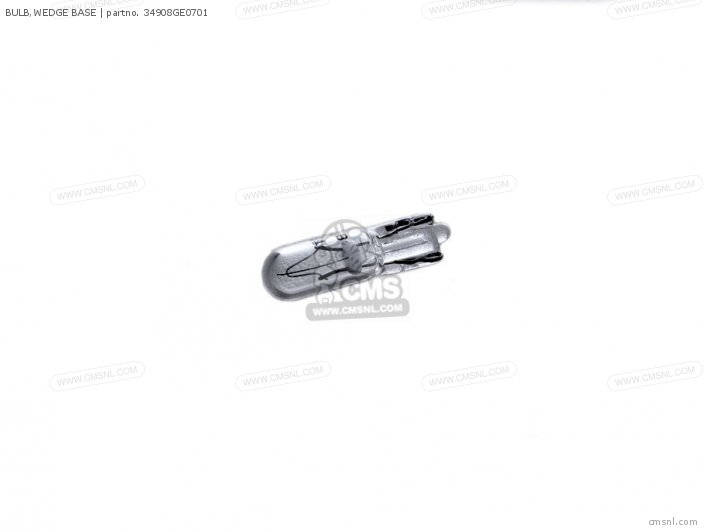 Honda BULB,WEDGE BASE 34908GE0701 Honda BULB,WEDGE BASE 34908GE0701