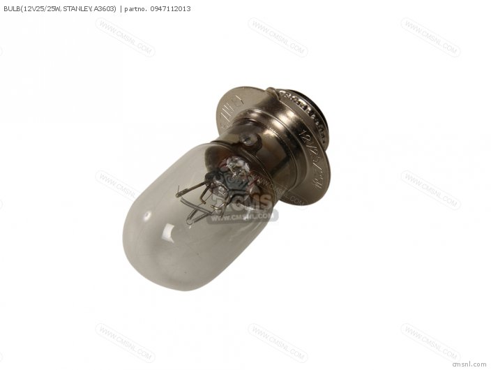 Suzuki BULB(12V25/25W,STANLEY,A3603) 0947112013