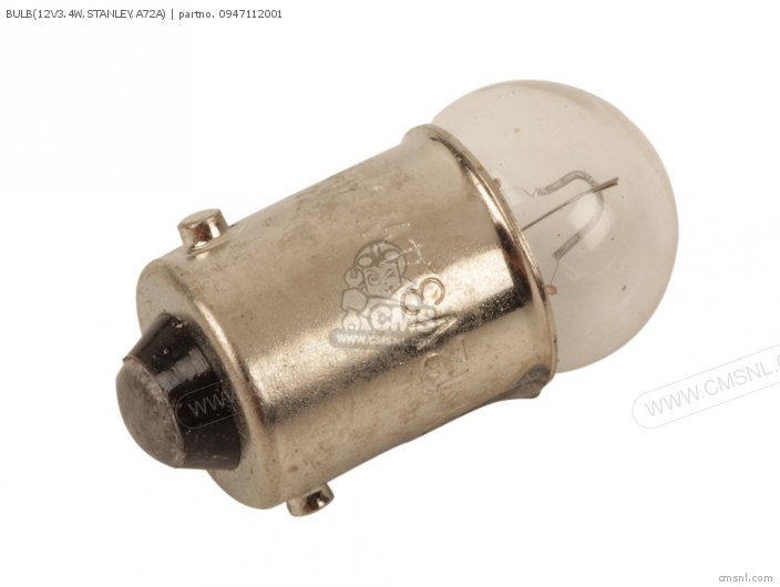 Suzuki BULB(12V3.4W,STANLEY,A72A) 0947112001