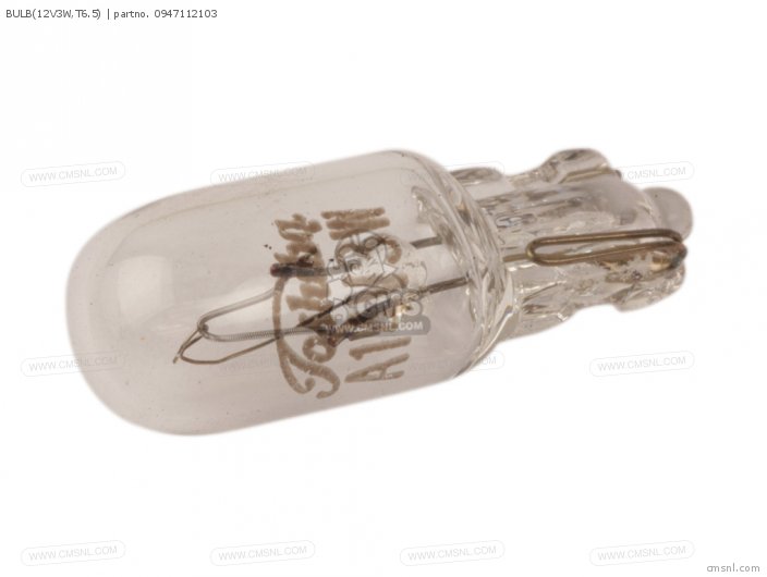 Suzuki BULB(12V3W,T6.5) 0947112103