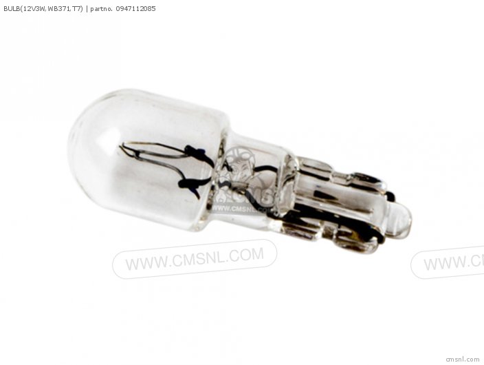 Suzuki BULB(12V3W,WB371,T7) 0947112085