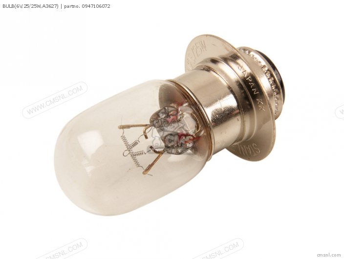 Suzuki BULB(6V,25/25W,A3627) 0947106072